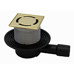 HL510NPr-3000 с "СУХИМ" сифоном, с решеткой HL037Pr.3E - Латунь