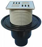 HL310NPr-3000 с "СУХИМ" сифоном, с решеткой HL 3124