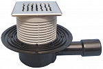 HL510NPr-3100 с "СУХИМ" сифоном, с решеткой HL3123