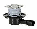 HL90Pr-3000 с "СУХИМ" сифоном, с решеткой HL3127