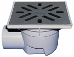 HL605 с решеткой из нержавеющей стали и max. нагрузкой на трап 2,5т, DN 110