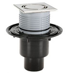 HL310NPr-3000 с "СУХИМ" сифоном, с решеткой HL 3127