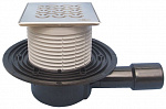 HL510NPr-3100 с "СУХИМ" сифоном, с решеткой HL3121