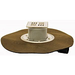 HL510NPr-3125 с "СУХИМ" сифоном, с приварным полимербитумным гидроизоляционным полотном