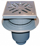 HL616 с решеткой из нержавеющей стали и max. нагрузкой на трап 2,5т, DN 110, 160
